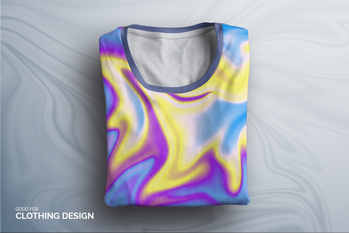 60 Vibrant & Holographic Textures, a Texture Graphic by VitalexStudio (Photo 5 of 10)