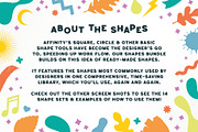 Essential Shapes Library - Affinity, a Shape Add-On by The Artifex Forge (Thumbnail 2 of 22)