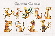 Quirky Safari Animal graphics, an Animal Illustration by PaintPixelCo (Thumbnail 9 of 18)