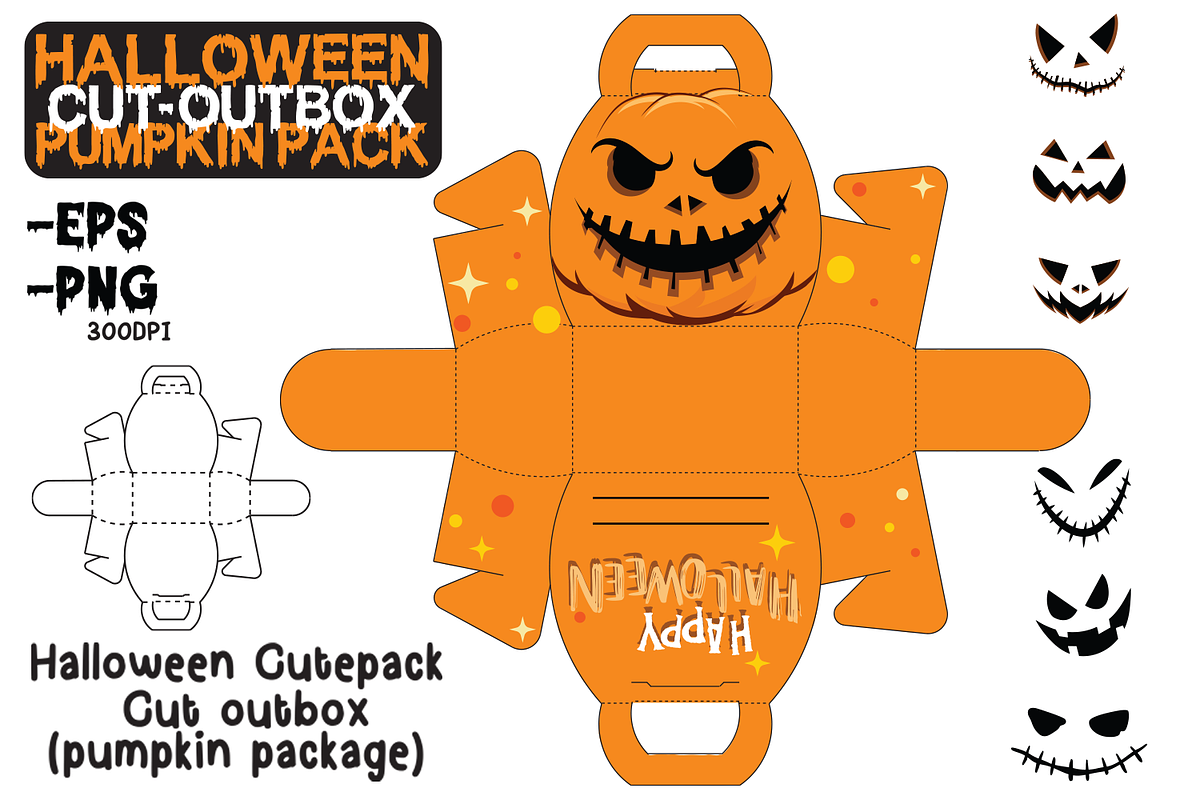 Pumpkin Packing Cut outbox, a Templates & Theme by Tasty Objecter (Photo 1 of 3)