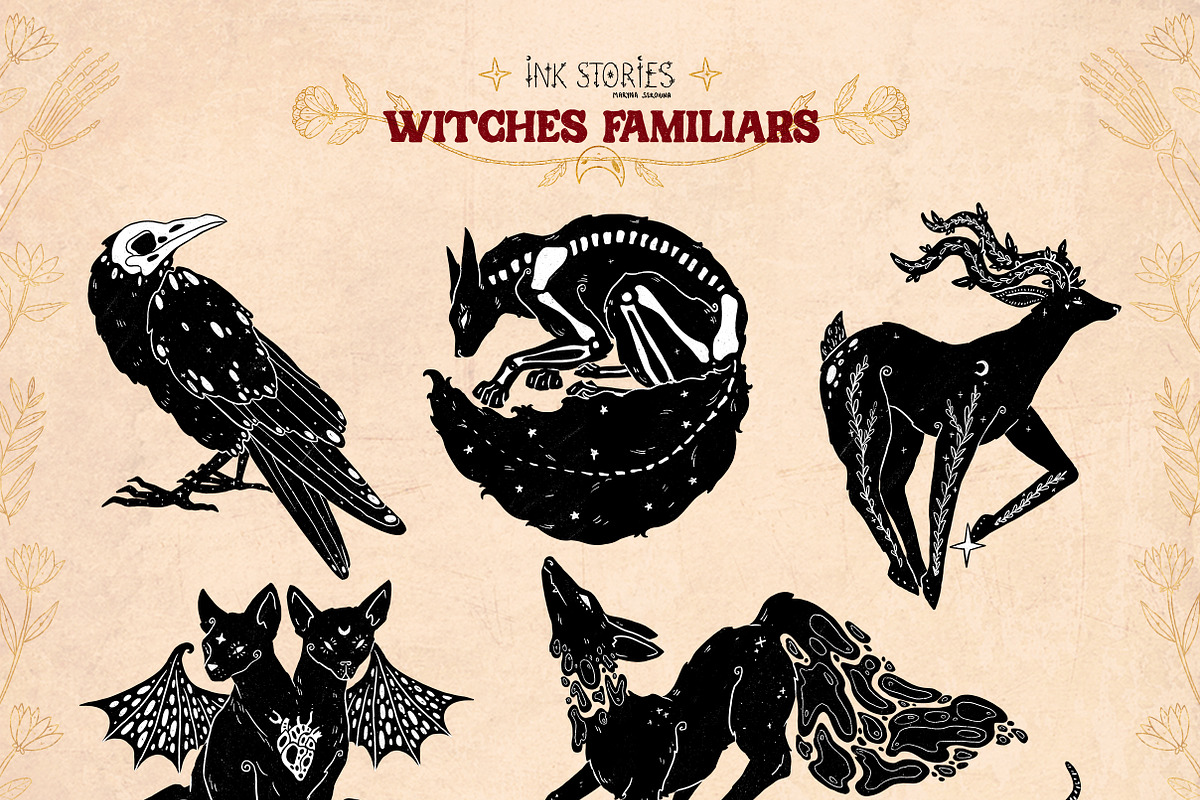 Witches Familiars, an Animal Illustration by Ink Stories (Photo 18 of 44)