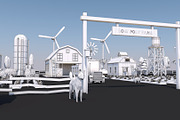 Low Poly Farm House and Animals Pack, an Architecture 3D Model by multimedia4ds (Thumbnail 8 of 14)