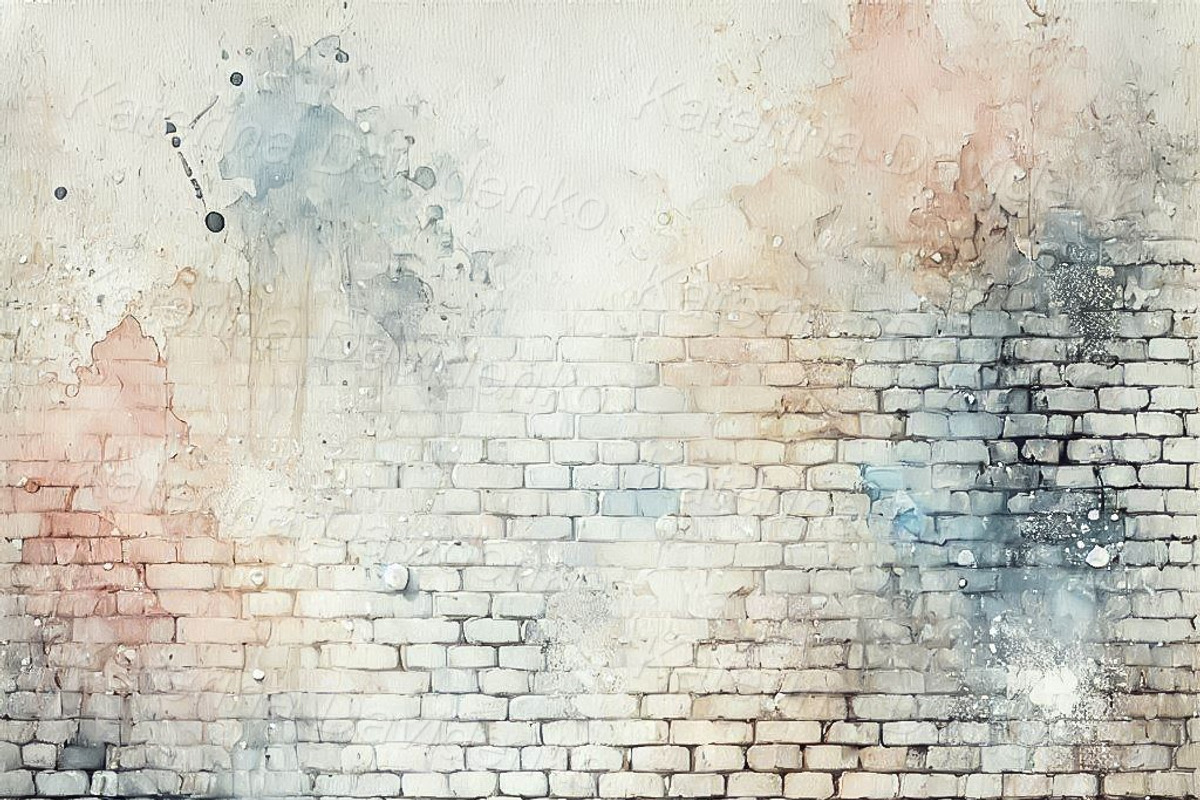 Neutrals watercolor backgrounds set, a Decorative Illustration by Bubert Art (Photo 6 of 10)