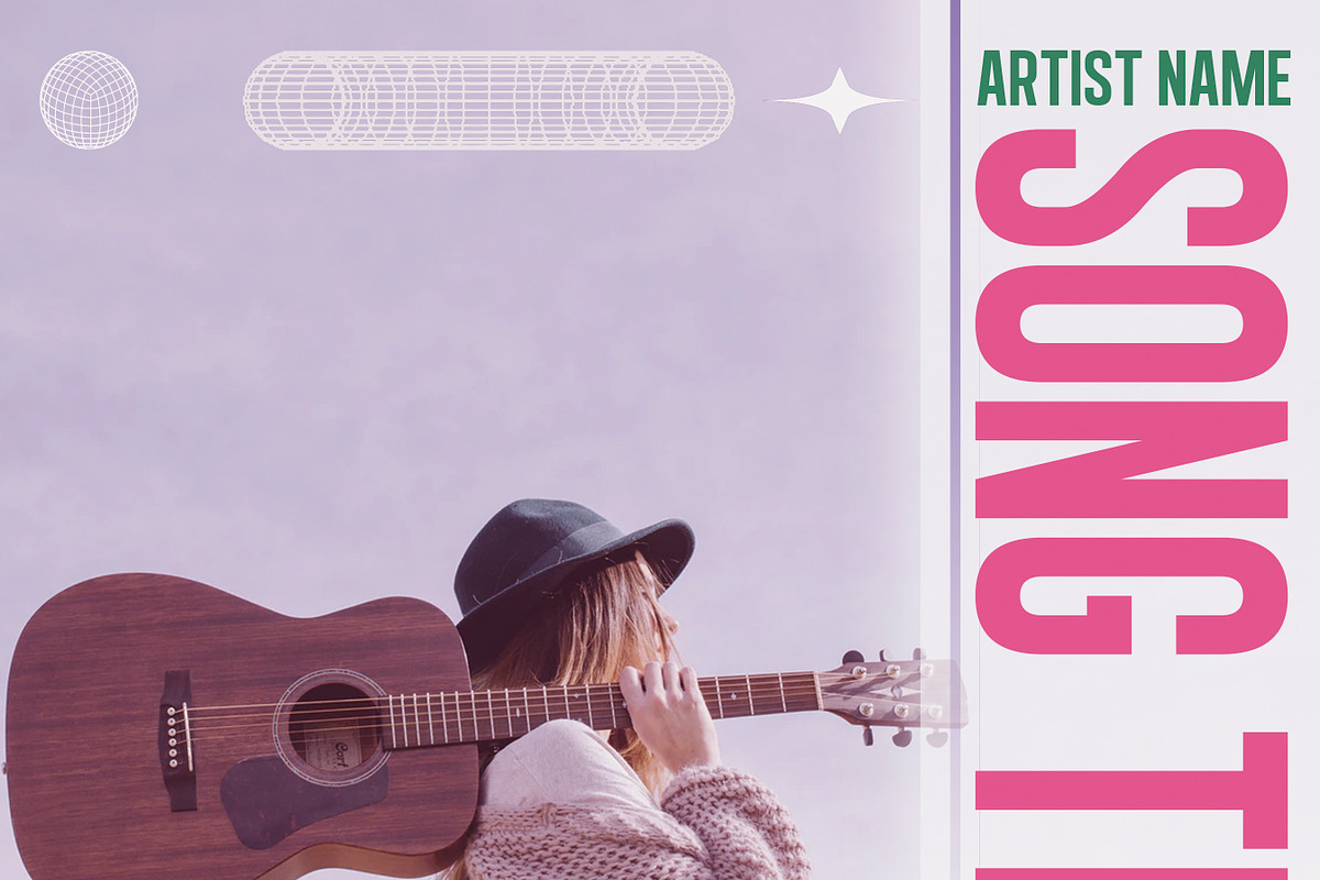 COVER ART TEMPLATE V2, a Templates & Theme by castanearias (Photo 3 of 3)