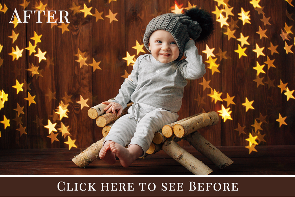 Gold Stars Bokeh Photo Overlays, a Layer Style Add-On by BrownLeopard (Photo 7 of 9)