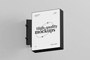 Wall Mounted Signboard Mockup Set, an Advertising Mockup by RamStudio2 (Thumbnail 11 of 13)