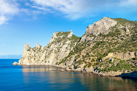 summer rocky coastline, a Nature Photo by YuriyB