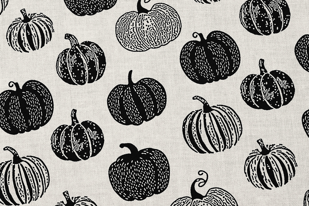Halloween Seamless Pattern Set, a Pattern Graphic by Curly_Pat (Photo 7 of 11)