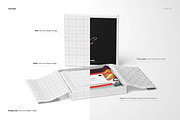 Twill silk Scarf Mockup Set, a Packaging Mockup by creatsy5 (Thumbnail 3 of 16)