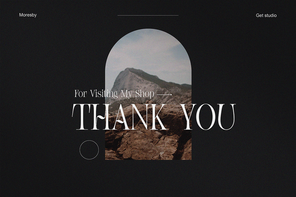 Moresby - Aesthetic Serif Typeface, a Serif Font by Get Studio (Photo 11 of 11)