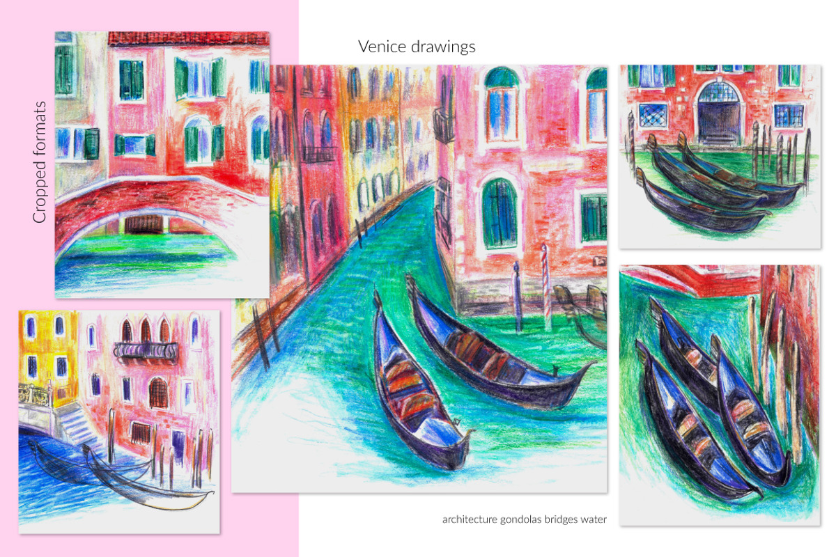 Venice drawings, an Illustration by katya.bogina (Photo 2 of 2)