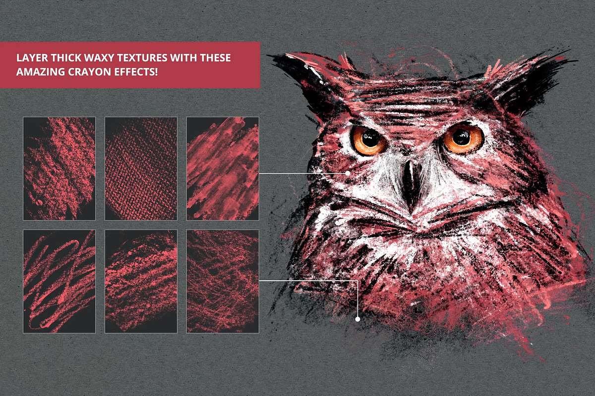 Ultimate Art Effects Toolbox Crayon, a Brush Add-On by Nathan Brown (Photo 2 of 5)