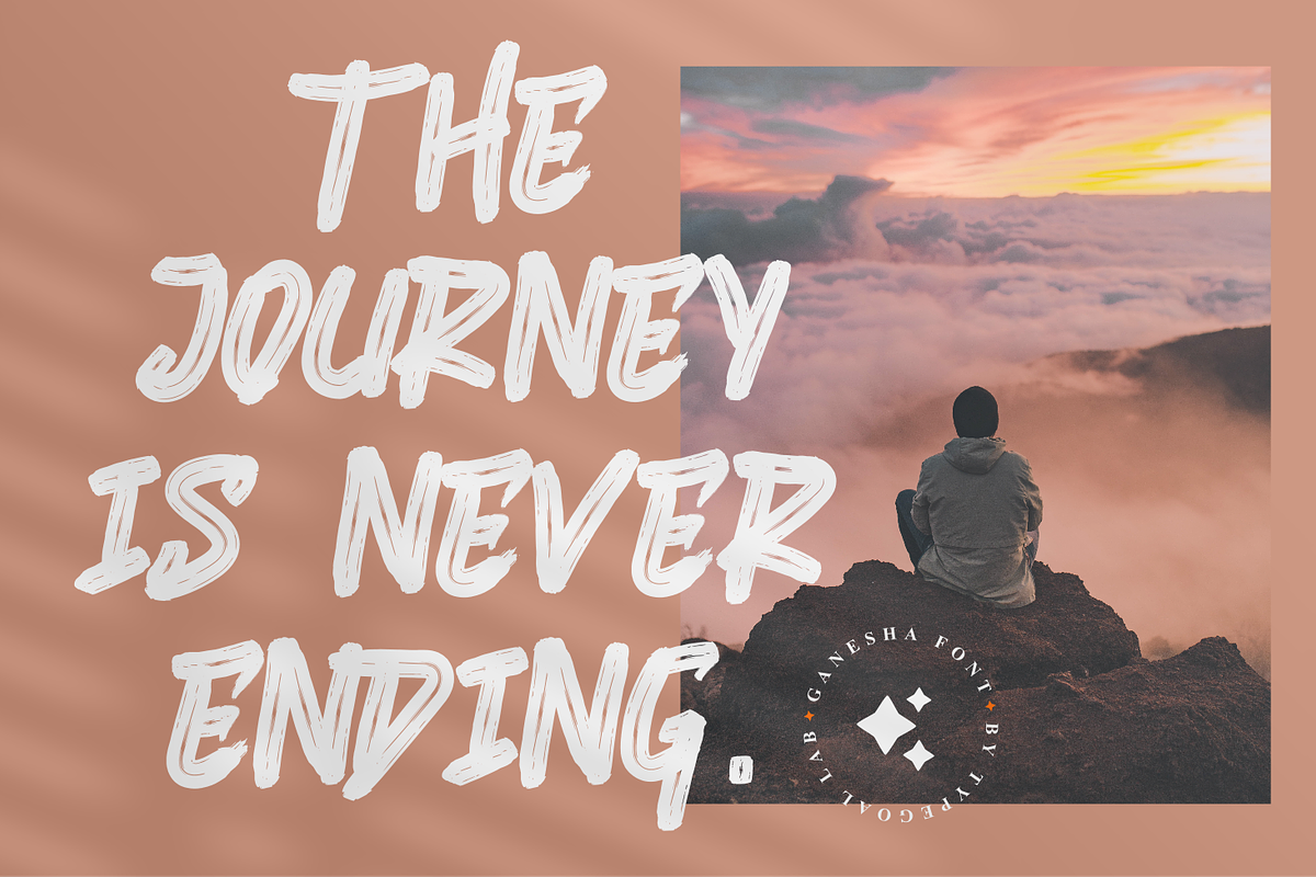 Gavesha, a Handwritten Font by Typegoals Studio (Photo 7 of 9)