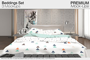 Bed Linens Bundle - 30 Mockups, an Apparel Mockup by mock-ups (Thumbnail 11 of 35)