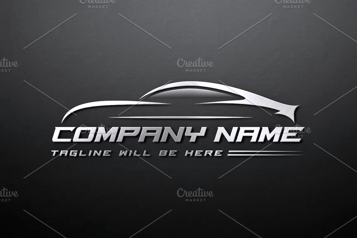 Modern Car Logo, Sports Car Logo, a Branding & Logo Template by Nahid Hasan Nilim (Photo 5 of 7)