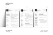 Creative Modern Resume Template, a Resume Template by GraphicFlava (Thumbnail 3 of 8)