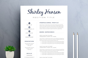 Resume/CV Template for Word