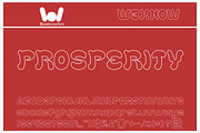 wealth and famous, a Font by weknow (Thumbnail 5 of 5)