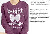 Gildan 18000 Sweatshirt Mock Up, a Print Template by BrightMockups (Thumbnail 3 of 3)