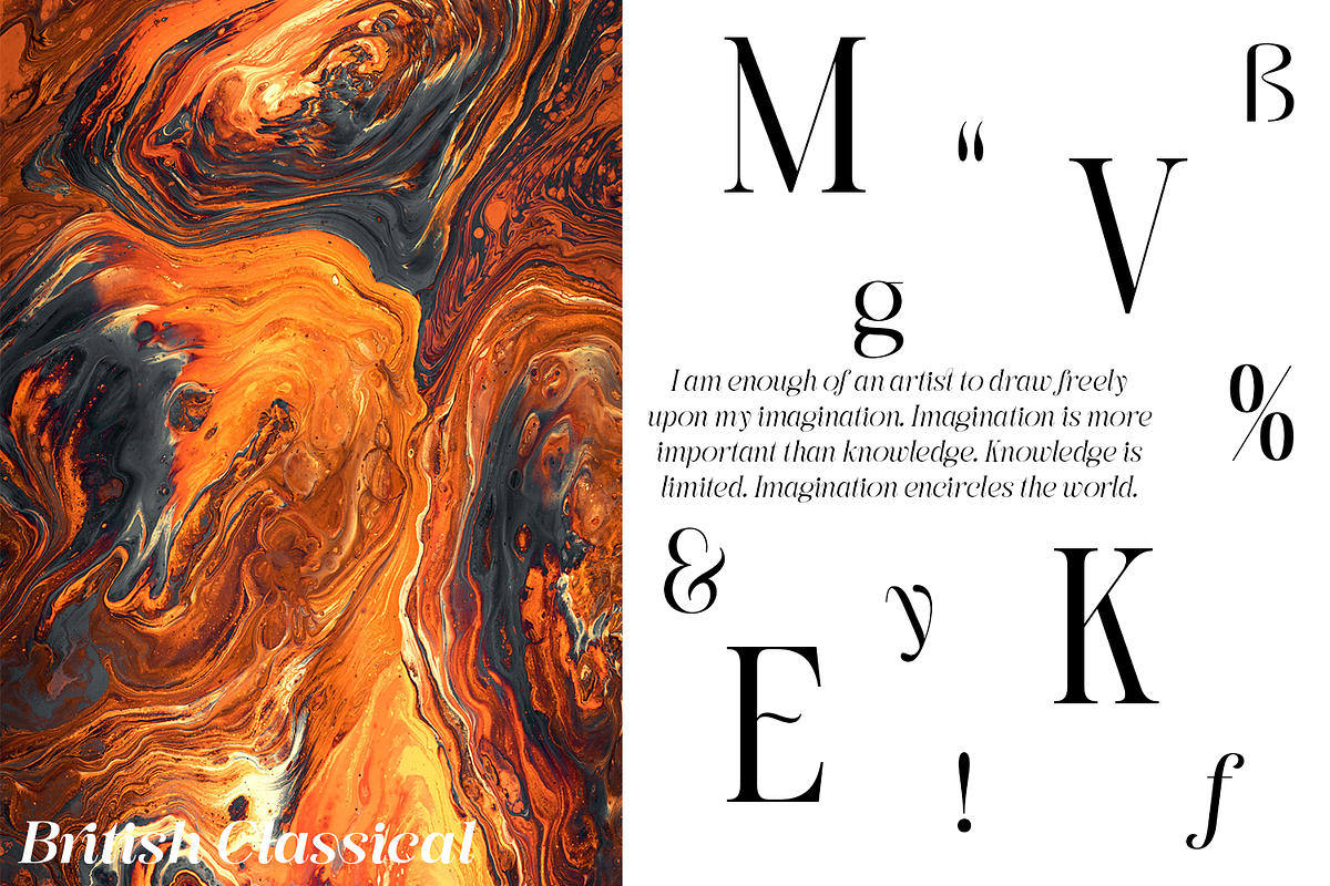 British Classical - Display Serif, a Serif Font by TypeClassHeroes (Photo 11 of 15)