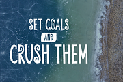 Roughcut font, a Sans Serif Font by ekmelica (Thumbnail 4 of 4)