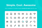 Antarmuka -  UI Element Iconset, a Templates & Theme by Designspace (Thumbnail 3 of 7)