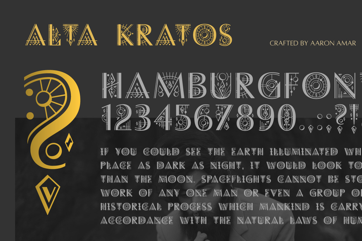 [SAVE 50%] Alta Kratos Package, a Sans Serif Font by Aaron Amar (Photo 5 of 5)