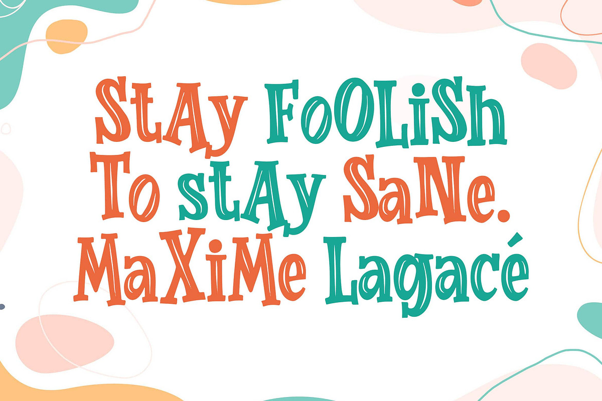 Obelios a Bouncy Serif Font, a Serif Font by Blankids Studio (Photo 2 of 6)