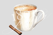 Chai Tea Watercolor Illustration, an Illustration by 1801Prints (Thumbnail 2 of 4)