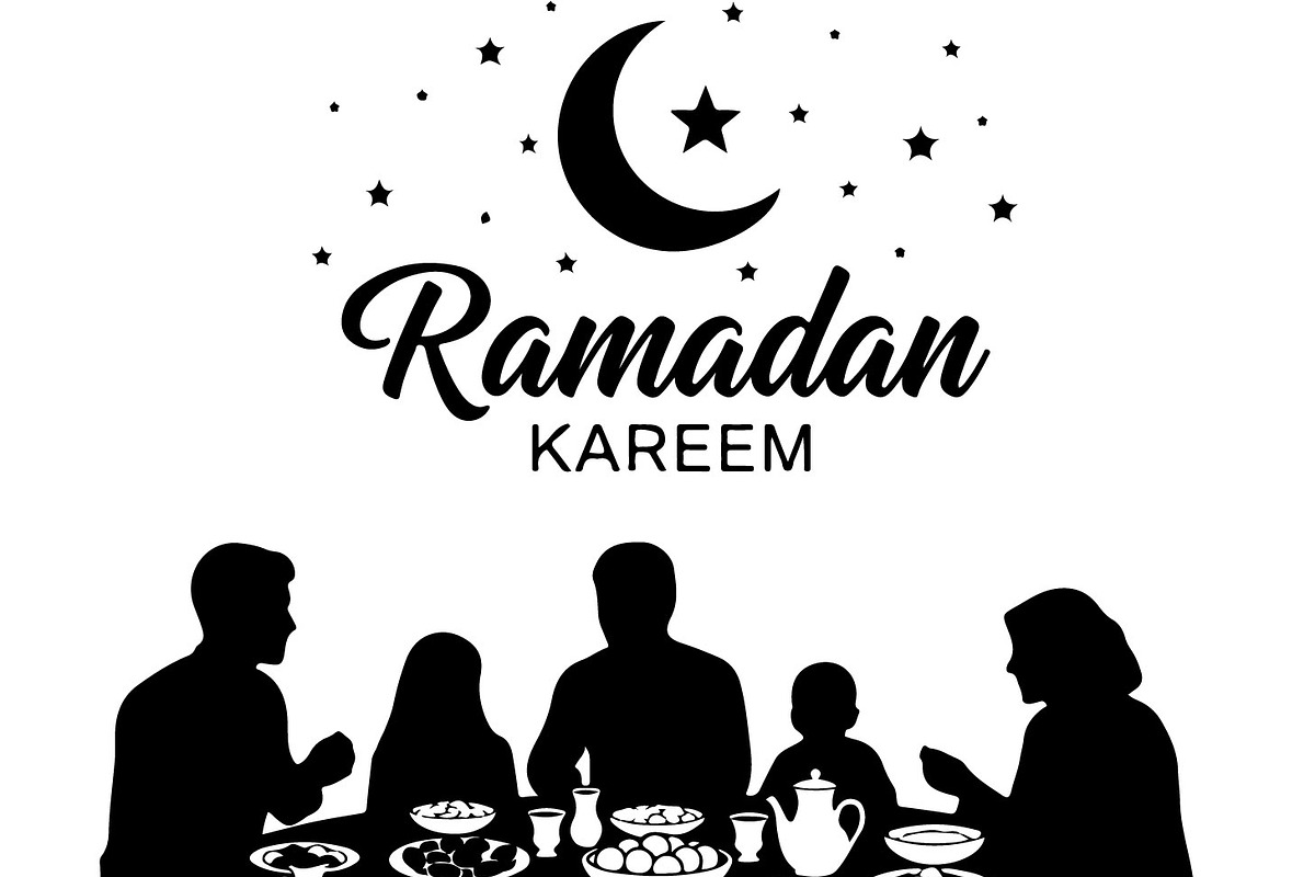 50 Ramadan Iftar Silhouette Bundle, an Illustration by Gfx_Store (Photo 8 of 49)