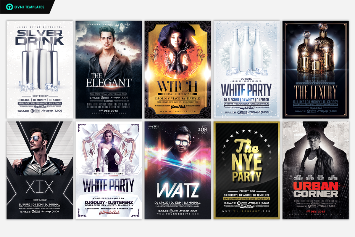 100 MASSIVE Flyer Bundle 94%OFF, a Flyer Template by OVNI-TEMPLATES (Photo 10 of 11)