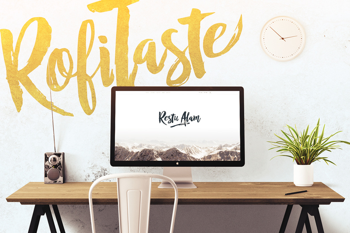 RofiTaste Typeface preview 3