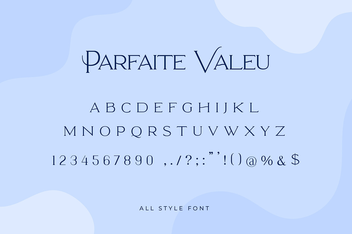 Parfaite Valeu Serif Font, a Serif Font by UICreative (Photo 2 of 6)