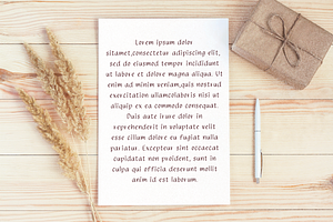 Ballpoint Pen Handwriting Font