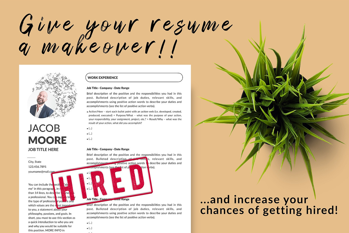 Creative CV Bundle / Resume - Jacob, a Resume Template by Templates Design Co. (Photo 22 of 23)