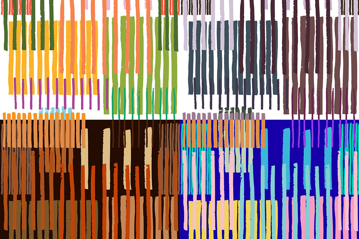 Abstract Seamless Patterns: Stripes, a Pattern Graphic by StabuLaRasa illustration (Photo 7 of 9)