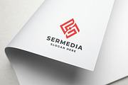 Serial Media Letter S Logo, a Branding & Logo Template by Design_Planet (Thumbnail 1 of 3)