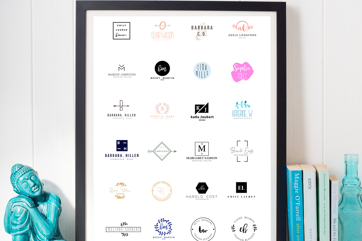 Feminine Logo Templates, a Branding & Logo Template by GraphicDash (Photo 3 of 8)