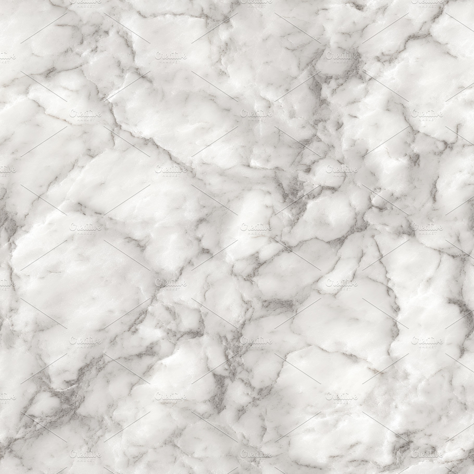 White marble seamless texture with soft gray veins and cloudy na, an Abstract Photo by José Manuel Gelpi