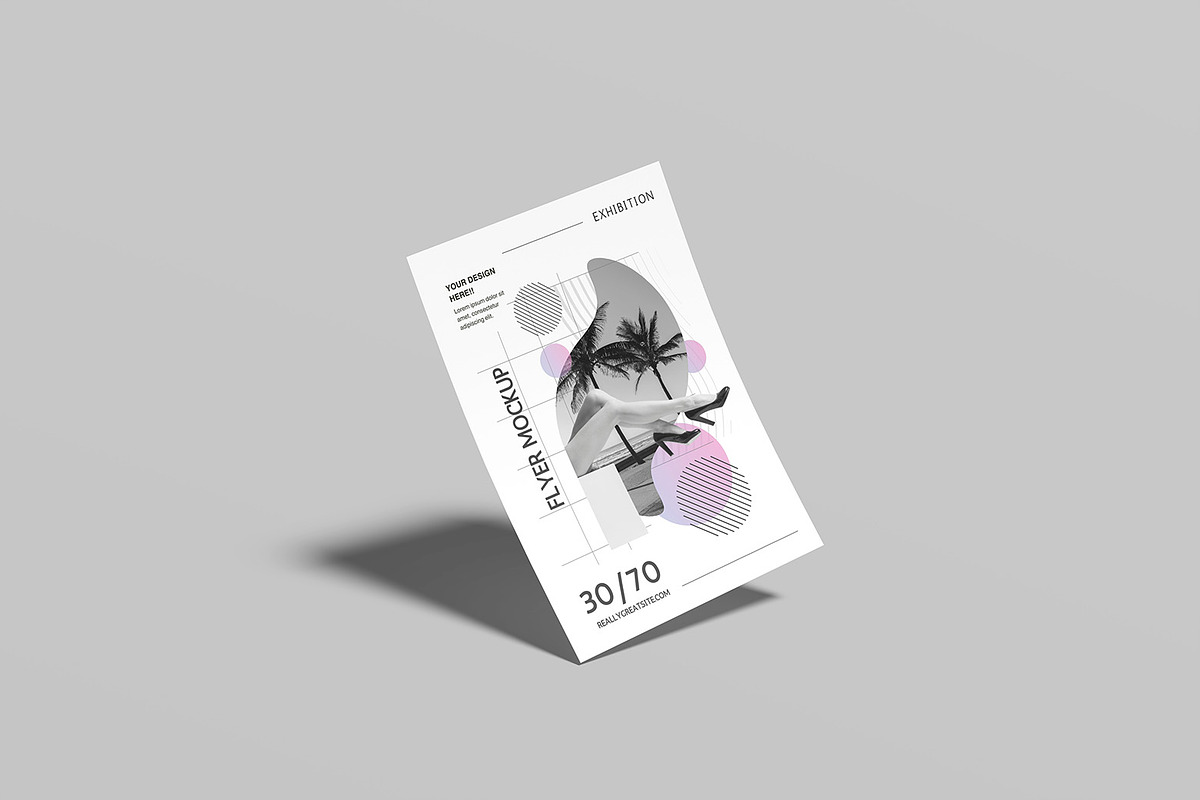 A4 Flyer Mockup, a Product Mockup by ZifaraDesign (Photo 11 of 11)