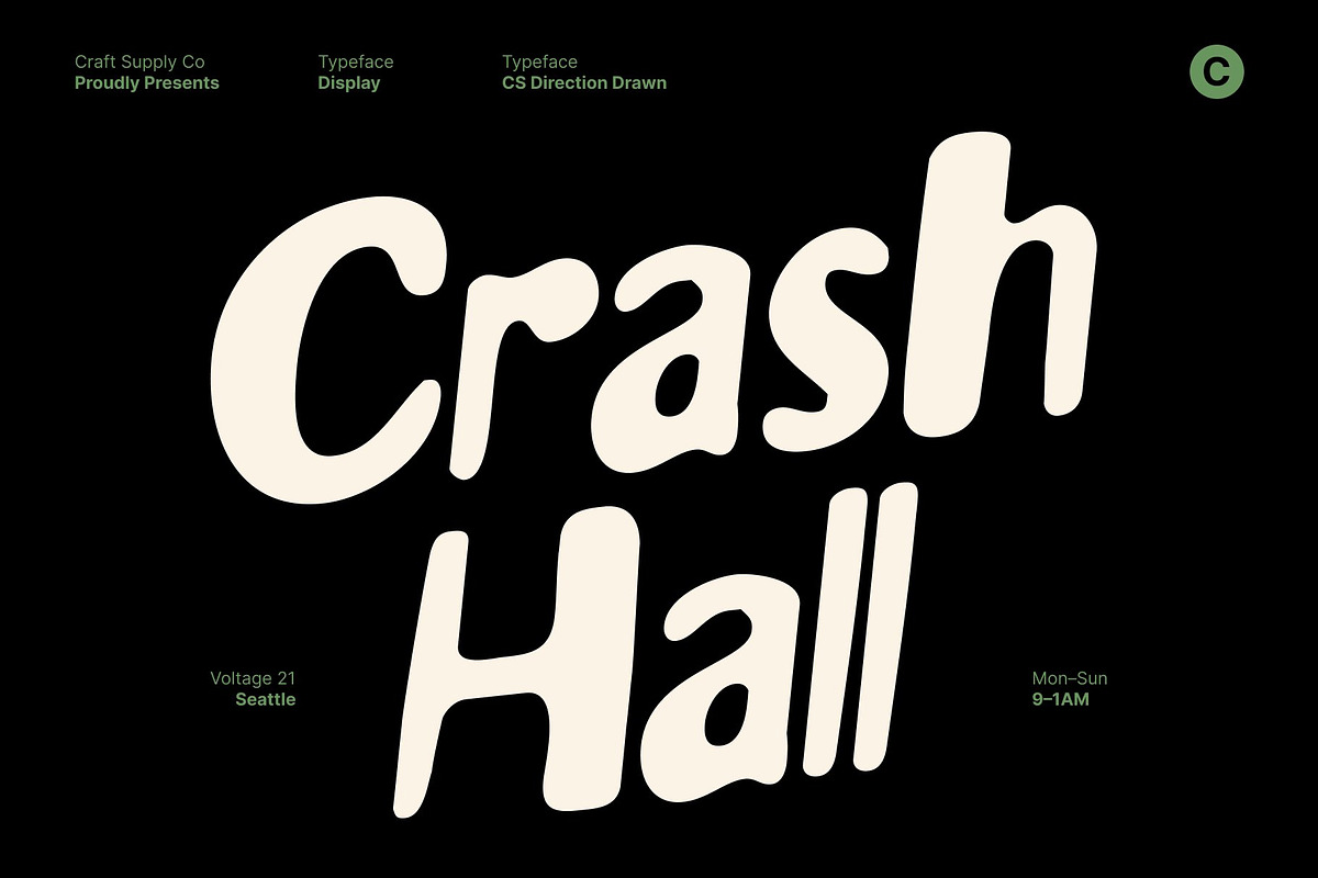 CS Direction Drawn, a Sans Serif Font by Craft Supply Co. (Photo 4 of 8)