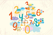 Cute sun and cloud, an Education Illustration by Lesya Skripak (Thumbnail 6 of 6)