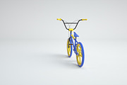 1980s Raleigh Burner BMX Bicycle, a Cars & Vehicle 3D Model by 3DTreatment (Thumbnail 17 of 25)