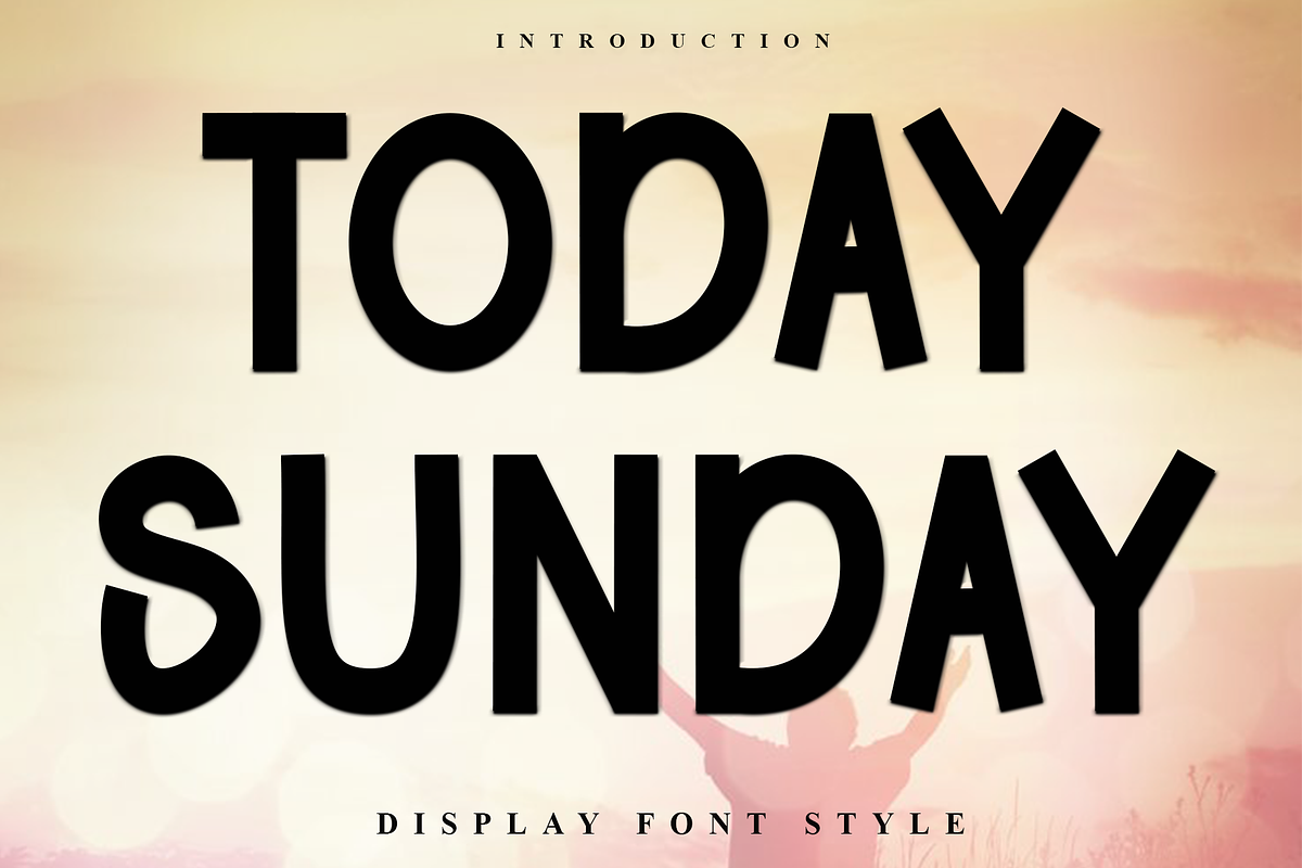Today Sunday, a Script Font by FreshTypeINK (Photo 1 of 8)