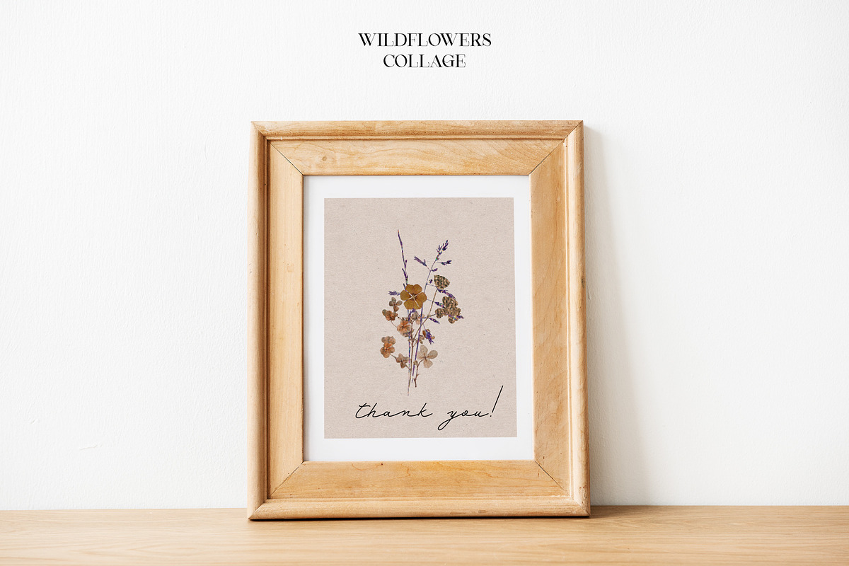 Wildflowers collage collection, a Texture Graphic by Anna Sokol (Photo 20 of 21)
