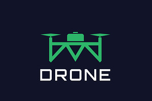 Abstract Drone Logo Template, a Branding & Logo Template by HueNestify