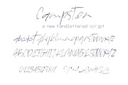 Campston Font, a Handwritten Font by SophieSaxo (Thumbnail 7 of 7)