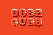 Locker Numerals Color Font, a Font by Noem9 Studio (Thumbnail 1 of 14)