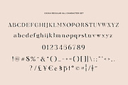 Gigxa - Stylist Chic Serif Ligature, a Sans Serif Font by Identy Studio (Thumbnail 11 of 15)