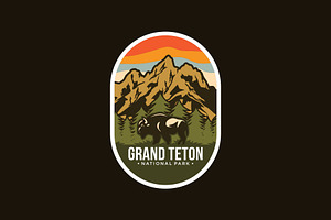 Grand Teton National Park Logo